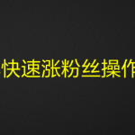 微博快速涨粉丝操作秘籍-壹选资源网-各种项目精选资源下载