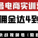 视频号电商课程：实测佣金达5到51万（教程+工具）外面收费1900×-壹选资源网-各种项目精选资源下载