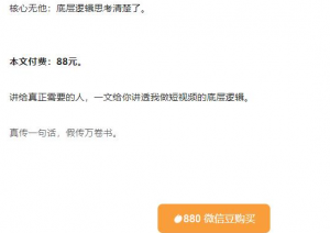 抖音神秘牛人:我做抖音这件事(3)3000字长文(付费文章)-壹选网-各种精选资源福利