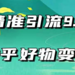知乎精准引流_知乎好物变现技术：轻松月入过万（21节视频+话术)-壹选资源网-各种项目精选资源下载