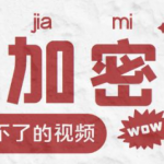 视频加密赚钱项目【脚本+教程】:加密视频的某一段或全部用户付费才能观看-壹选资源网-各种项目精选资源下载
