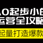 拼多多开店怎么运营：拼多多小白到大神运营全攻略，快速起量打造10W+爆款-壹选资源网-各种项目精选资源下载