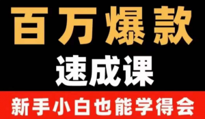 自媒体爆款指南：用数据思维做爆款，小白也能从0-1打造百万播放视频-壹选网-各种精选资源福利