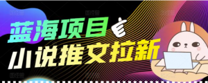 个人工作室创业项目：小说推文拉新项目可批量做【详细教程】外面收费6880-壹选网-各种精选资源福利