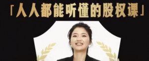 人人都能听懂的股权课:学会怎么分钱分权,看完以后懂股权激励-壹选网-各种精选资源福利